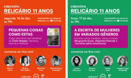 Evento: Circuito Relicário 11 anos “A ESCRITA DE MULHERES EM VARIADOS GÊNEROS”