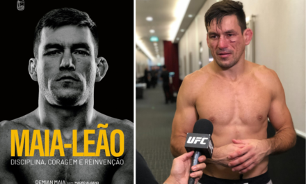Demian Maia revisita uma vida de lutas em sua biografia