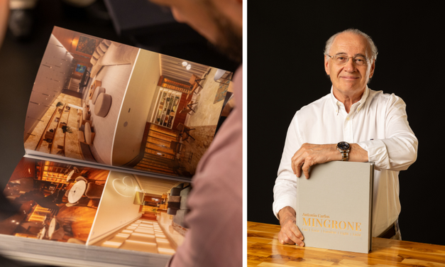Quando a luz se torna protagonista: Antonio Carlos Mingrone reúne arte, arquitetura e conhecimento em novo livro